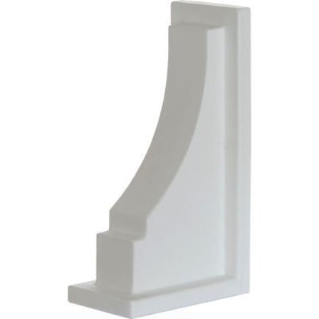 MAYNE MAIL POST INC Mayne® Fairfield Window Box Decorative Brackets, White (Pack of 2) 5856-W